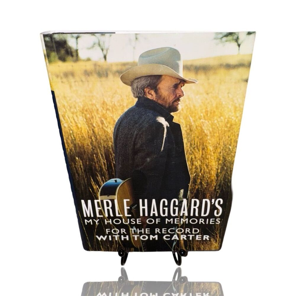 Merle Haggard's My House of Memories Hardcover Biography Book
